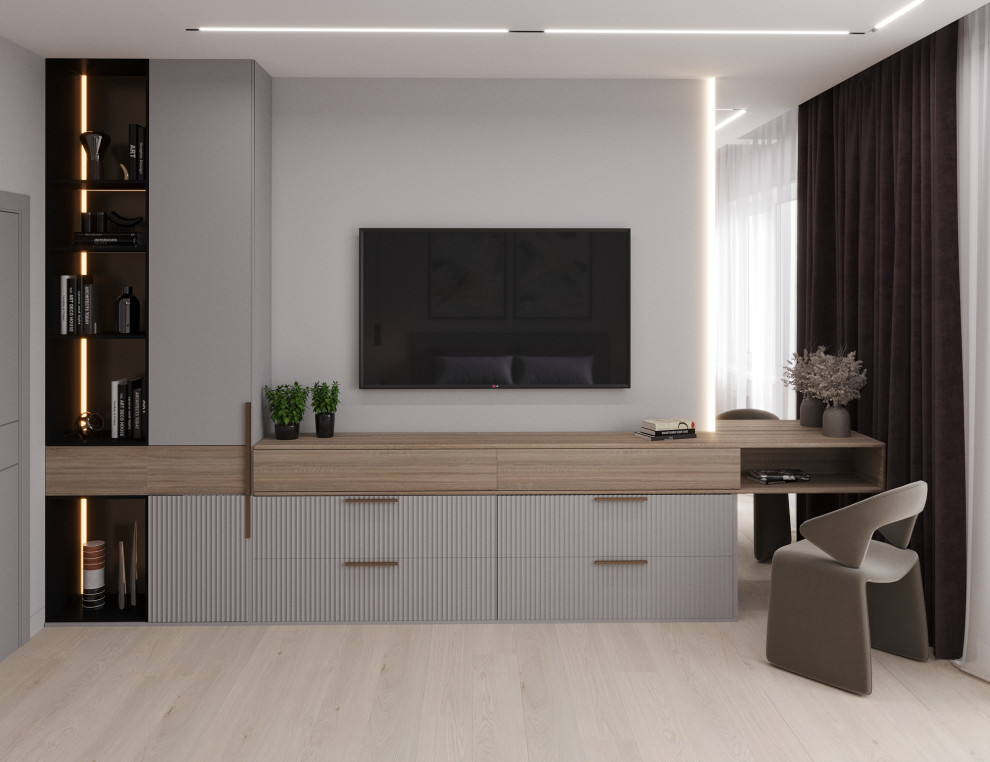 Обложка проекта: Спальня в современном стиле