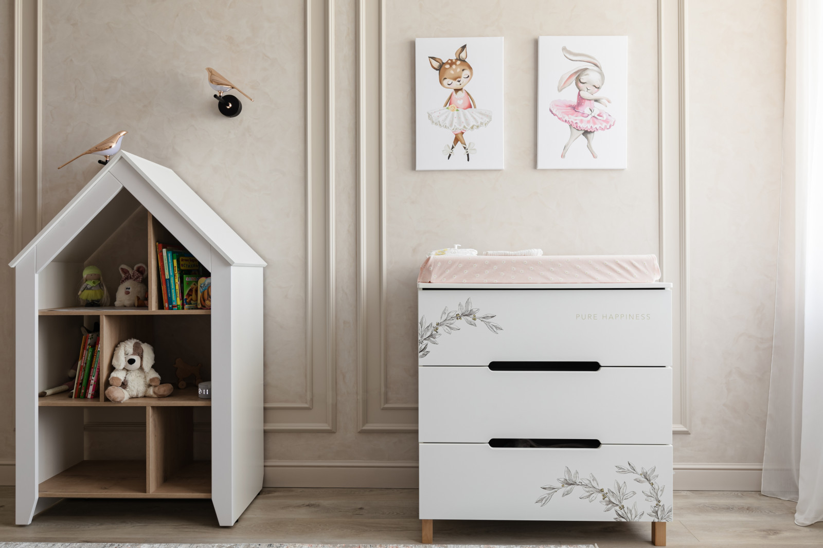 Элегантная неоклассика в бежево-серых тонах