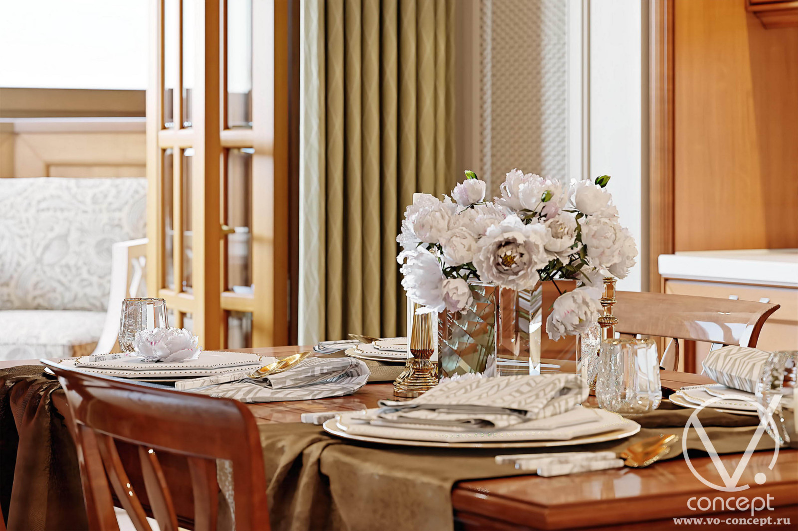 ЖК Донской олимп. Трехкомнатная квартира. 129 м.кв.