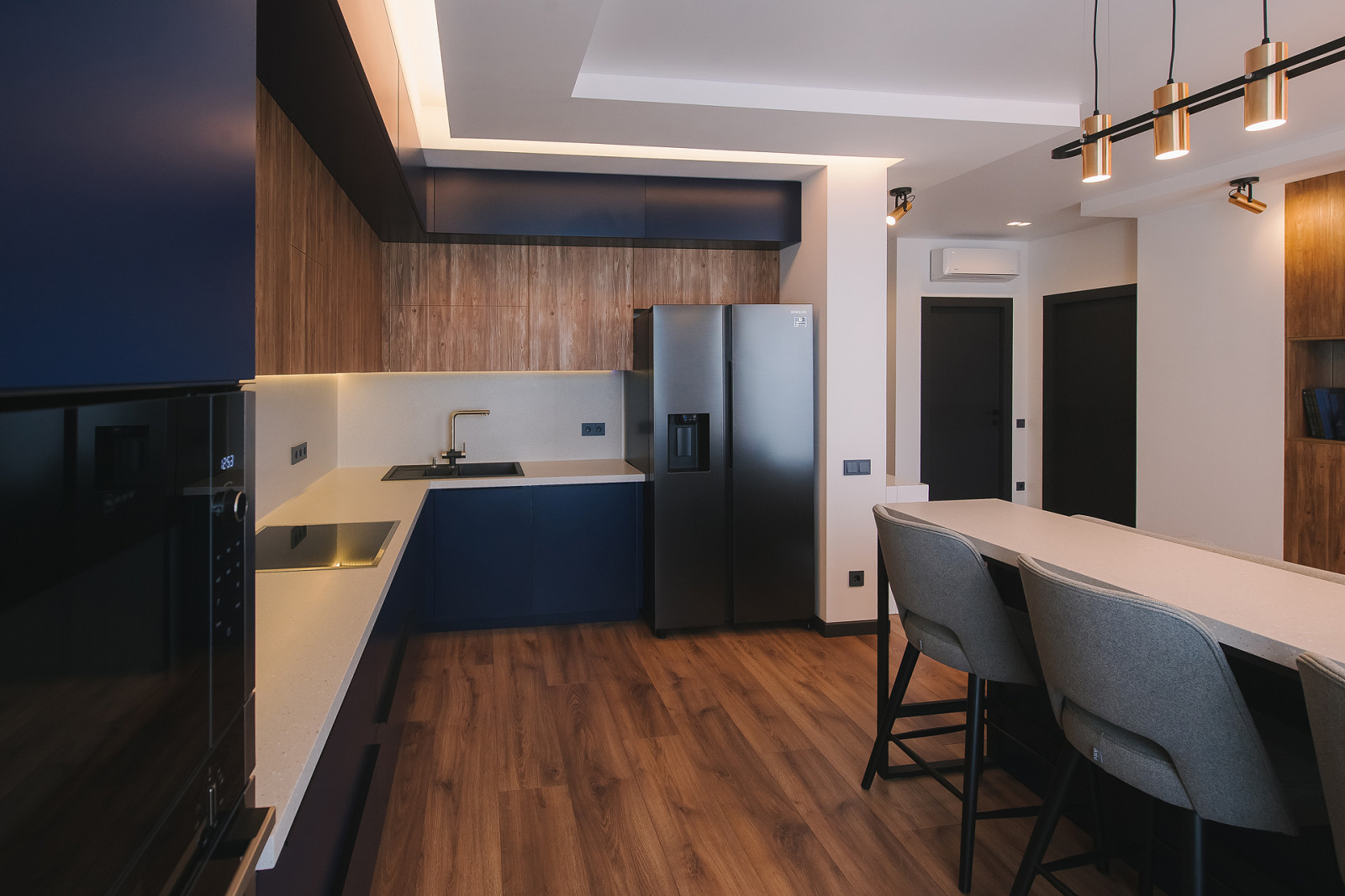 Фото дизайна интерьера готовой квартры