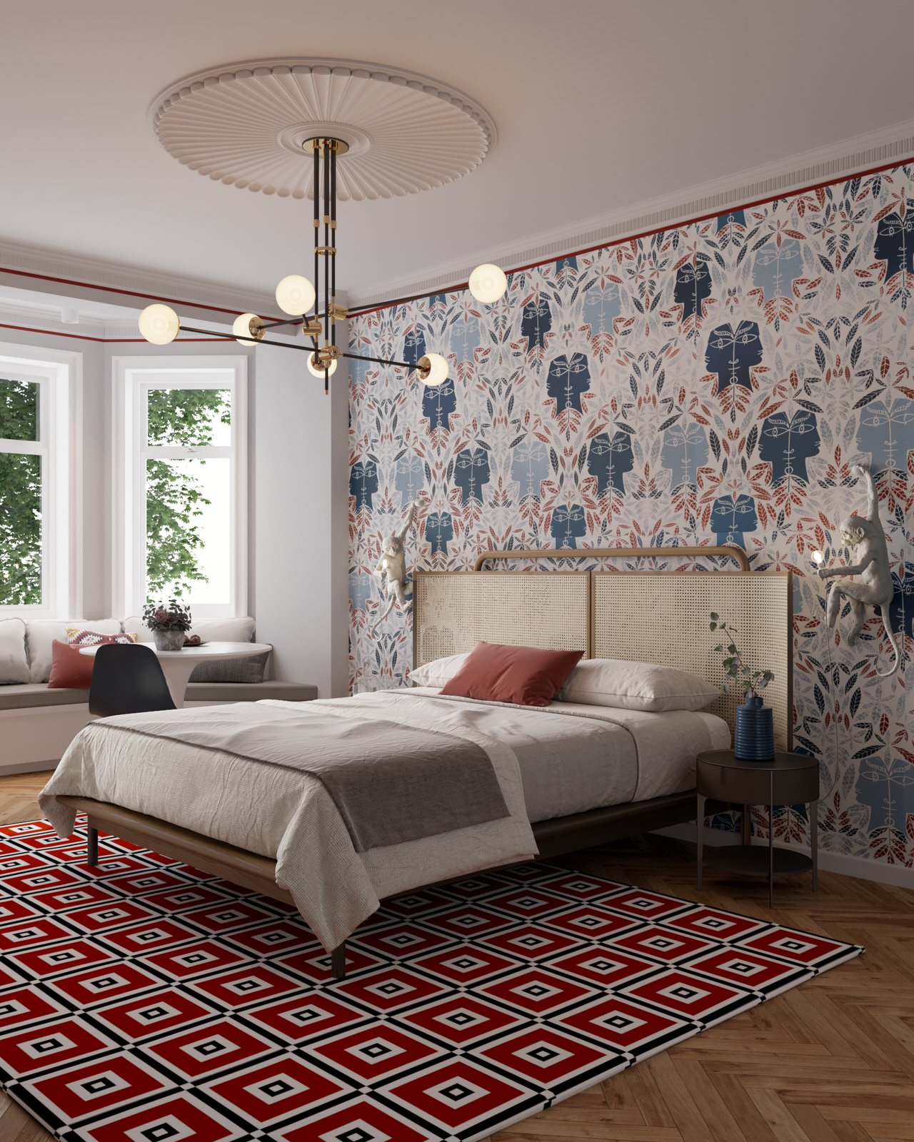 Спальня в парижском стиле