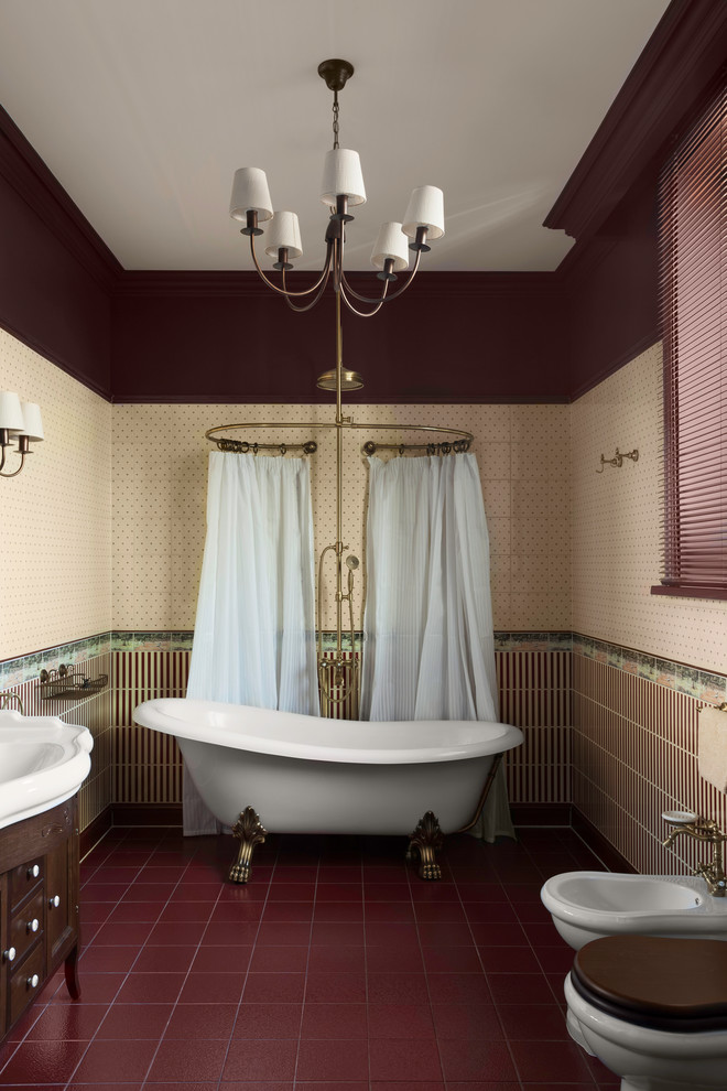 Интерьер загородного дома в классическом стиле.