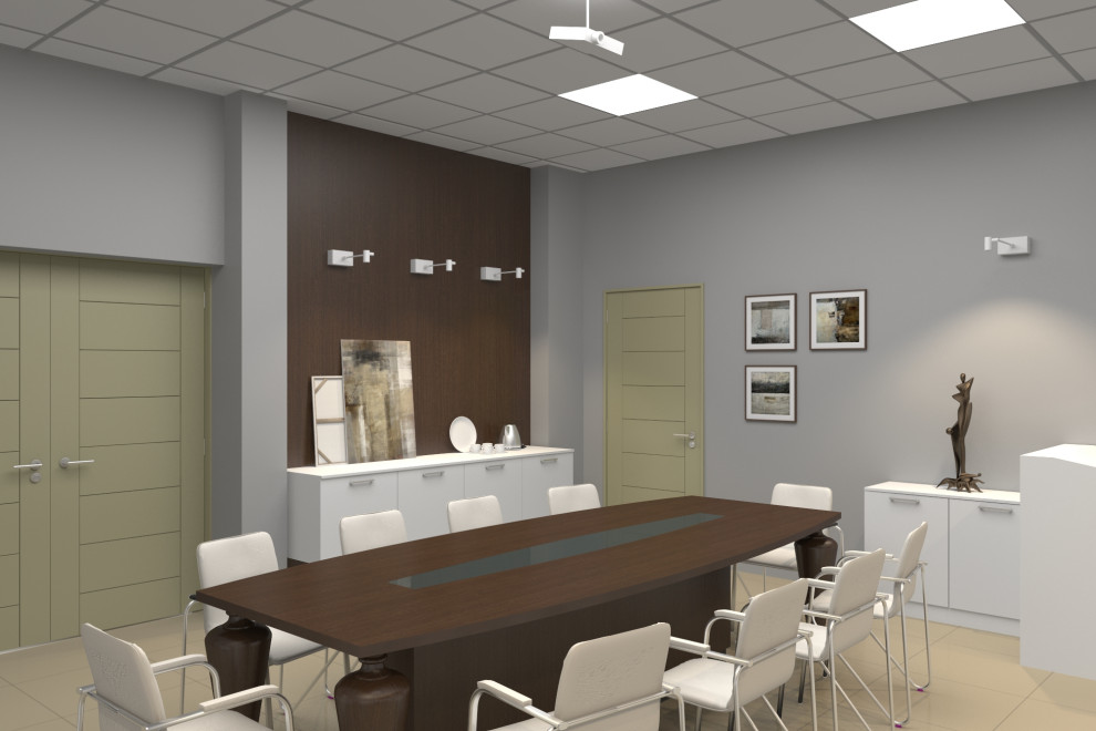 Дизайн проект музея АО "ХЗ"Планта"