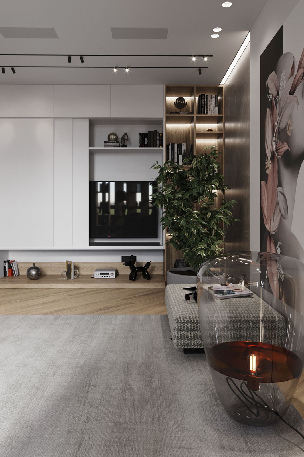 Дизайн-проект квартиры в ЖК Раменки