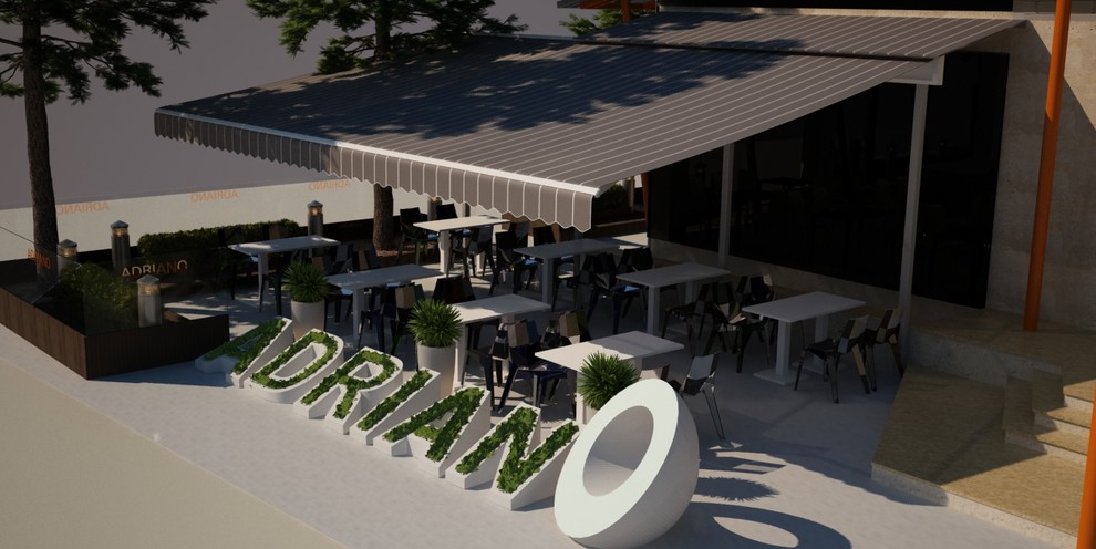 Обложка проекта: Терраса пиццерии в г. Сочи