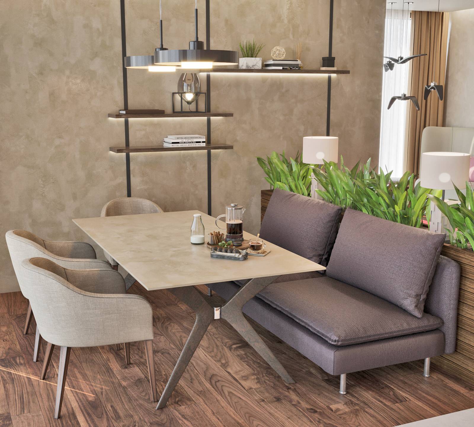 Дизайн квартиры в ЖК Метрополь г. Сочи