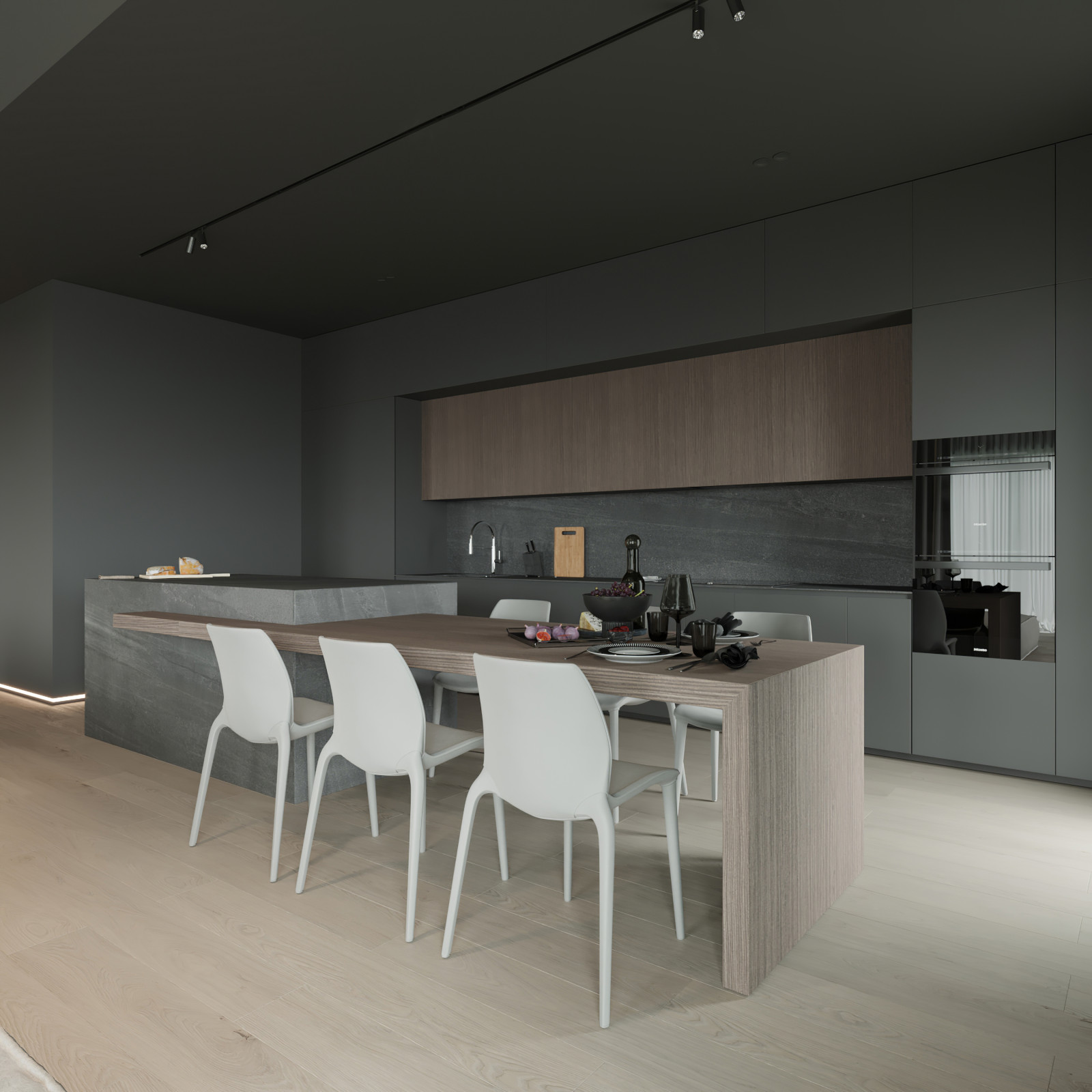 HL 2112 | Кухня-гостинная