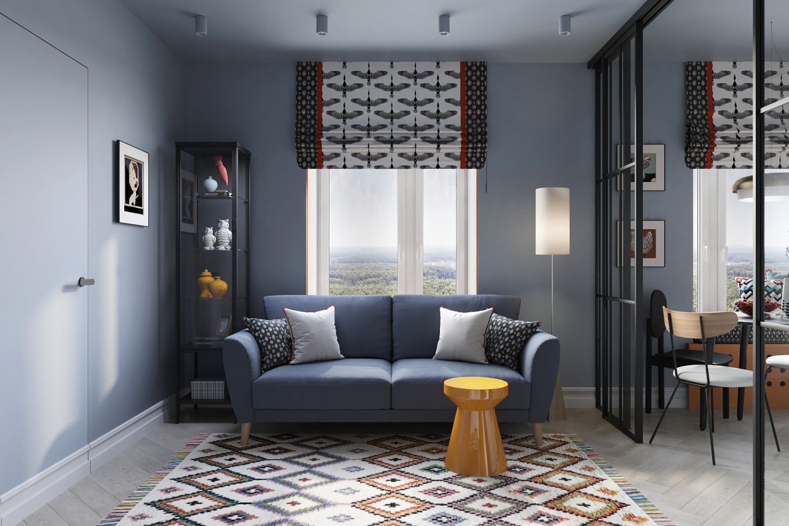 Обложка проекта: Квартира 62 кв.м в старом фонде