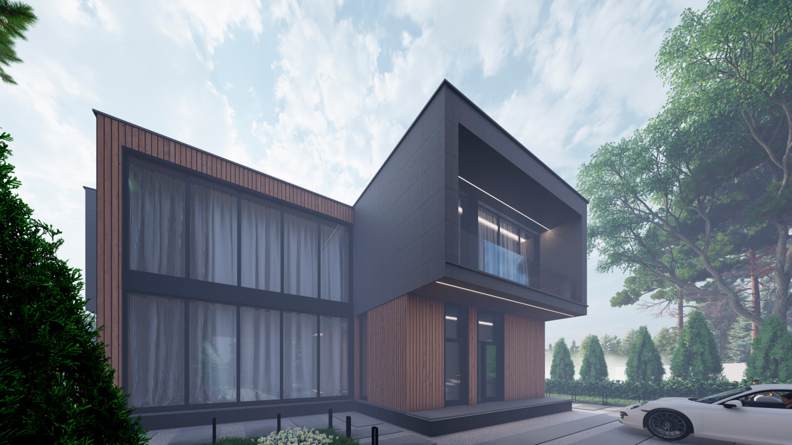 Дом на продажу в Современном стиле около 300кв.м