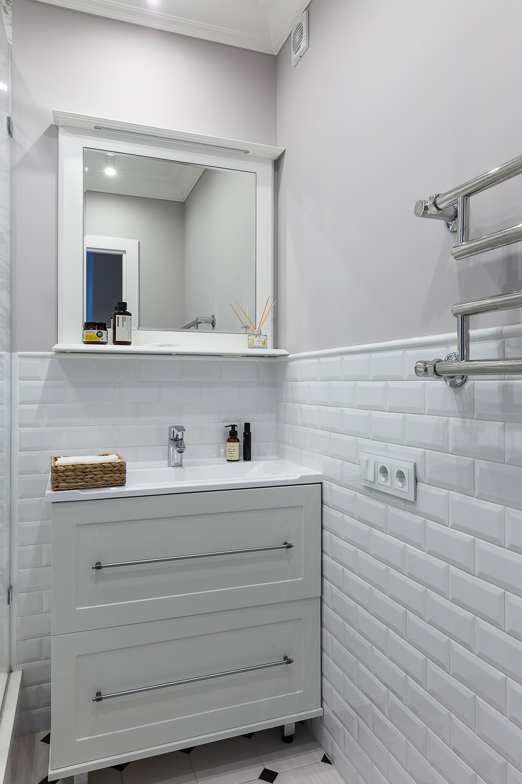 Реализованный проект квартиры 58 кв.м г. Москва