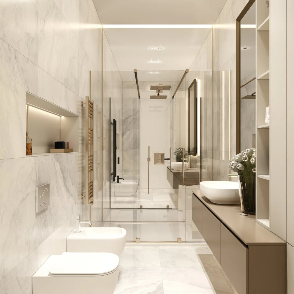 Спальни Гостевые в загородном доме 820 м2