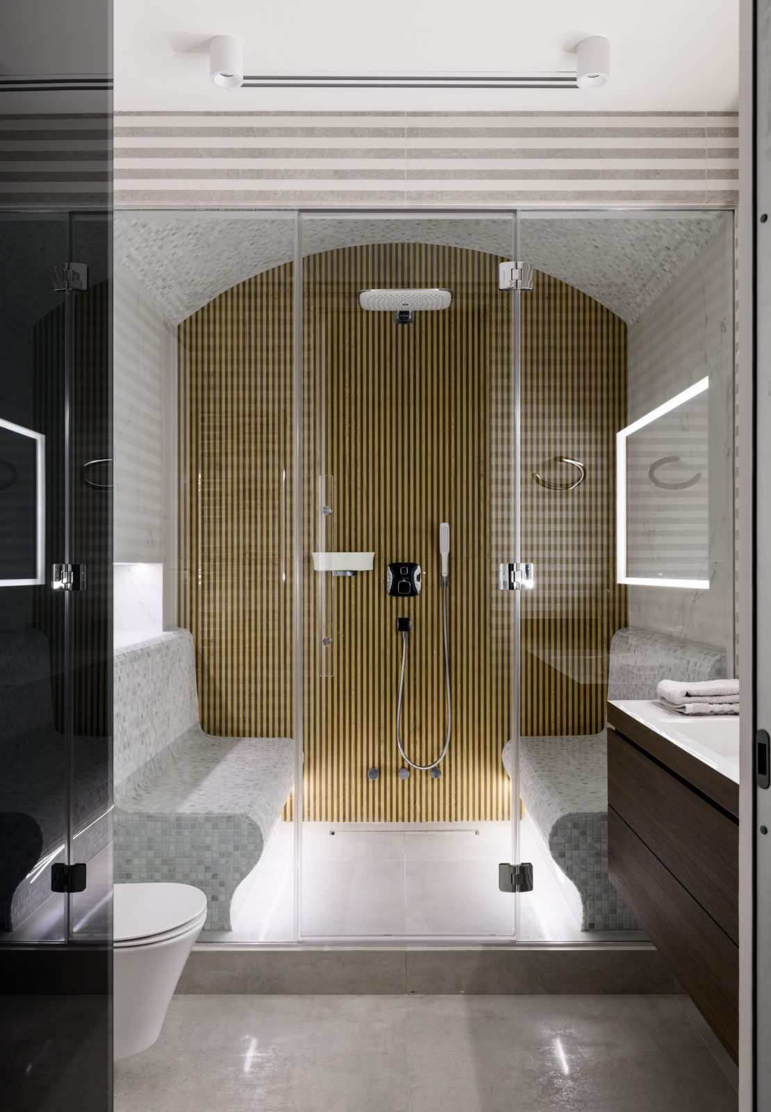 Частный интерьер в ЖK Бульварный, 2021 г