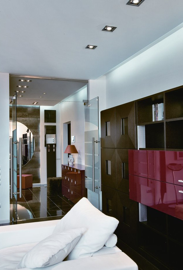 Обложка проекта: Квартира в современном стиле с элементами хайтека