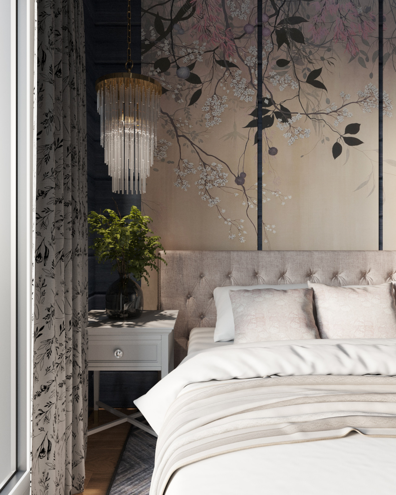 Загородный дом из клееного бруса.