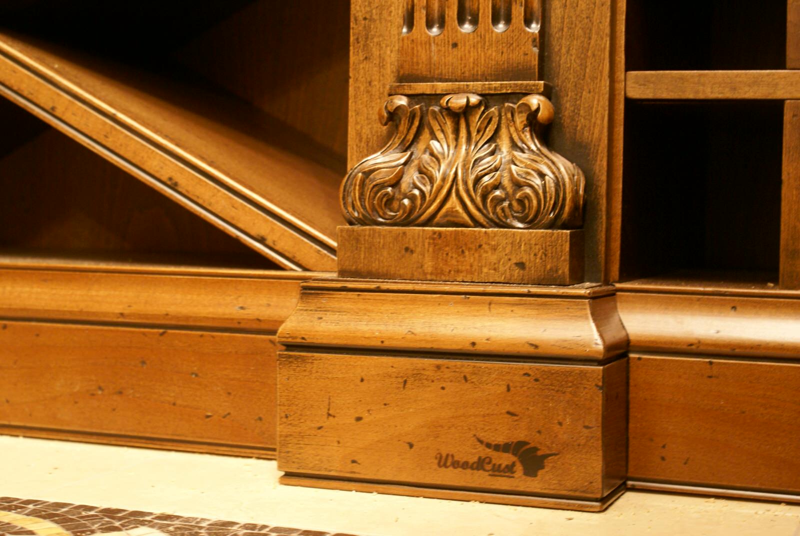 Винный погреб из бука / Beech Wine Cellar.