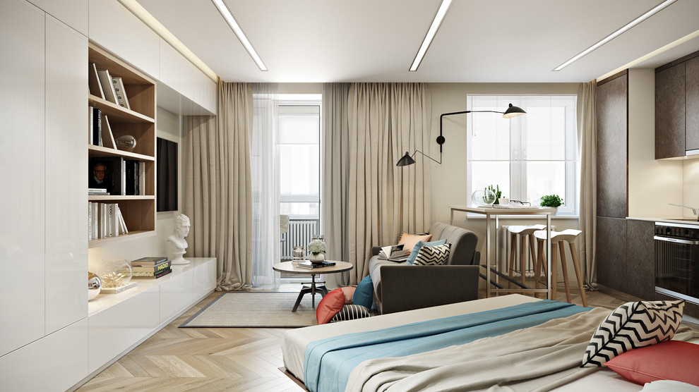 Обложка проекта: Квартира-студия