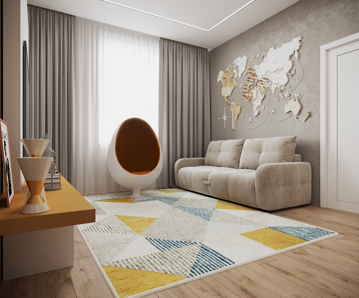 Дизайн проект частного дома 190 кв.м