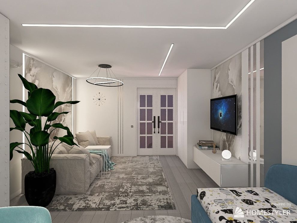 Обложка проекта: Гостиная - детская