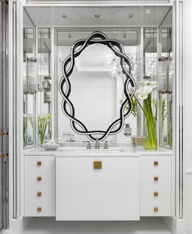 Elegance white apartment