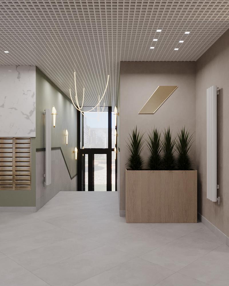 Холл ЖК Полет 10.2