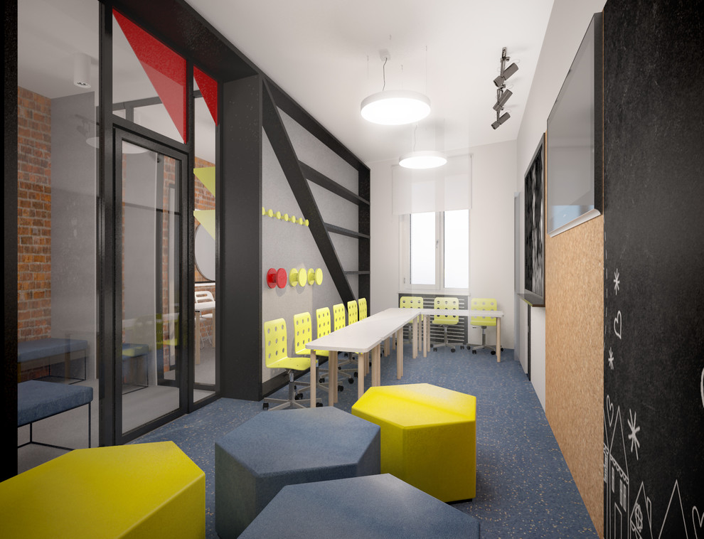 дизайн интерьера Языковая школа LEO school