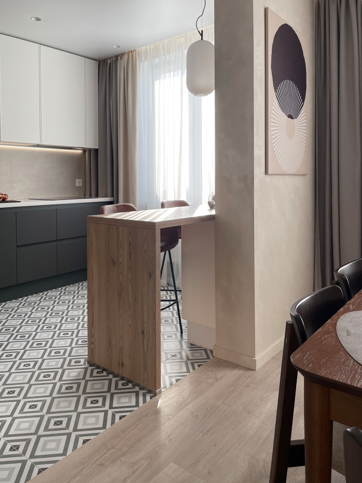 Реализация проекта трехкомнатной квартиры ЖК Перекресток г. Саратов