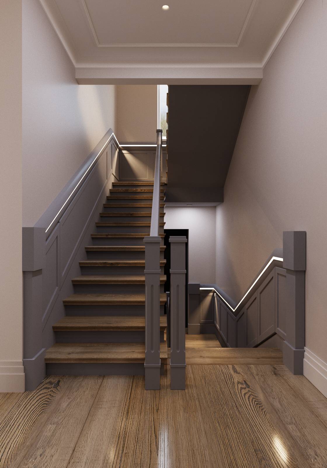 Интерьер таунхауса в коттеджном поселке Лесково