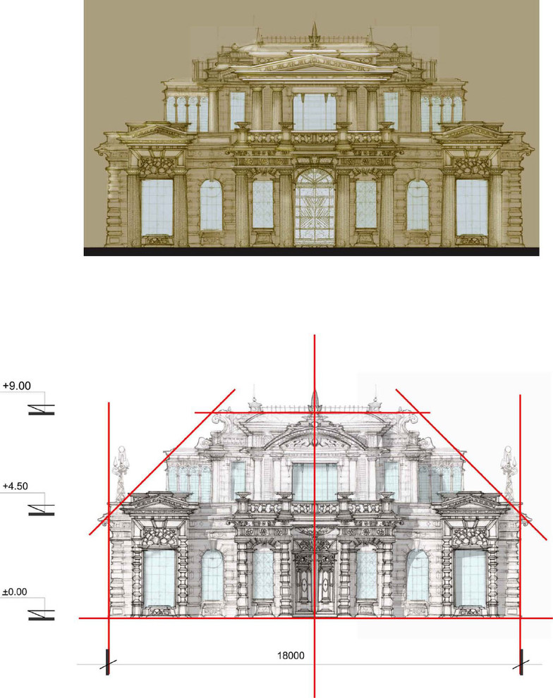 Эскизы - архитектура