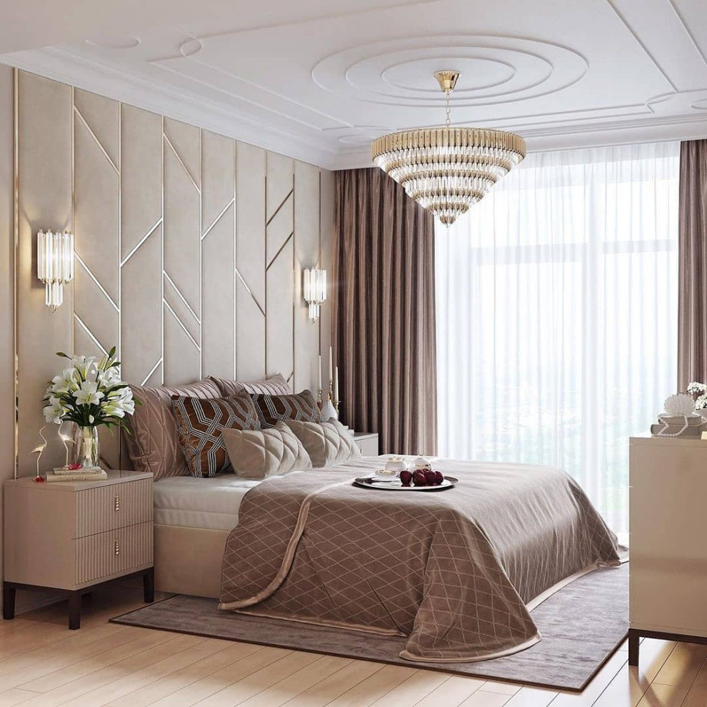 Мягкие стеновые панели в интерьере. Наше производство