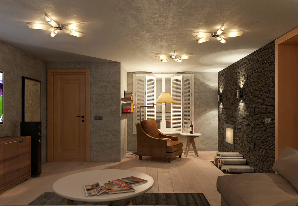 Дизайн-проект реконструкции загородного дома в пригороде Екатеринбурга