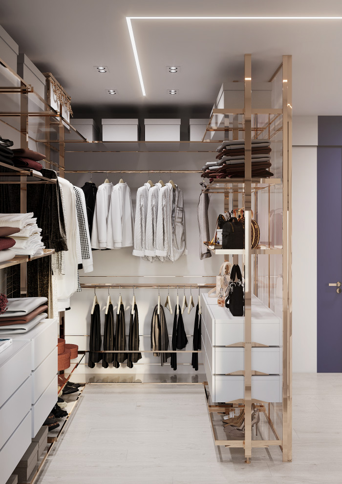 Дизайн-проект яркой квартиры 65 кв.м в современном стиле