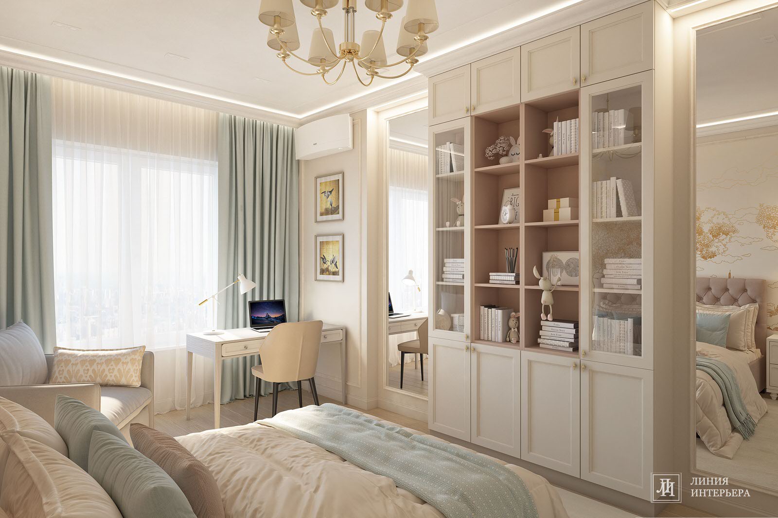 Интерьер квартиры современная классика