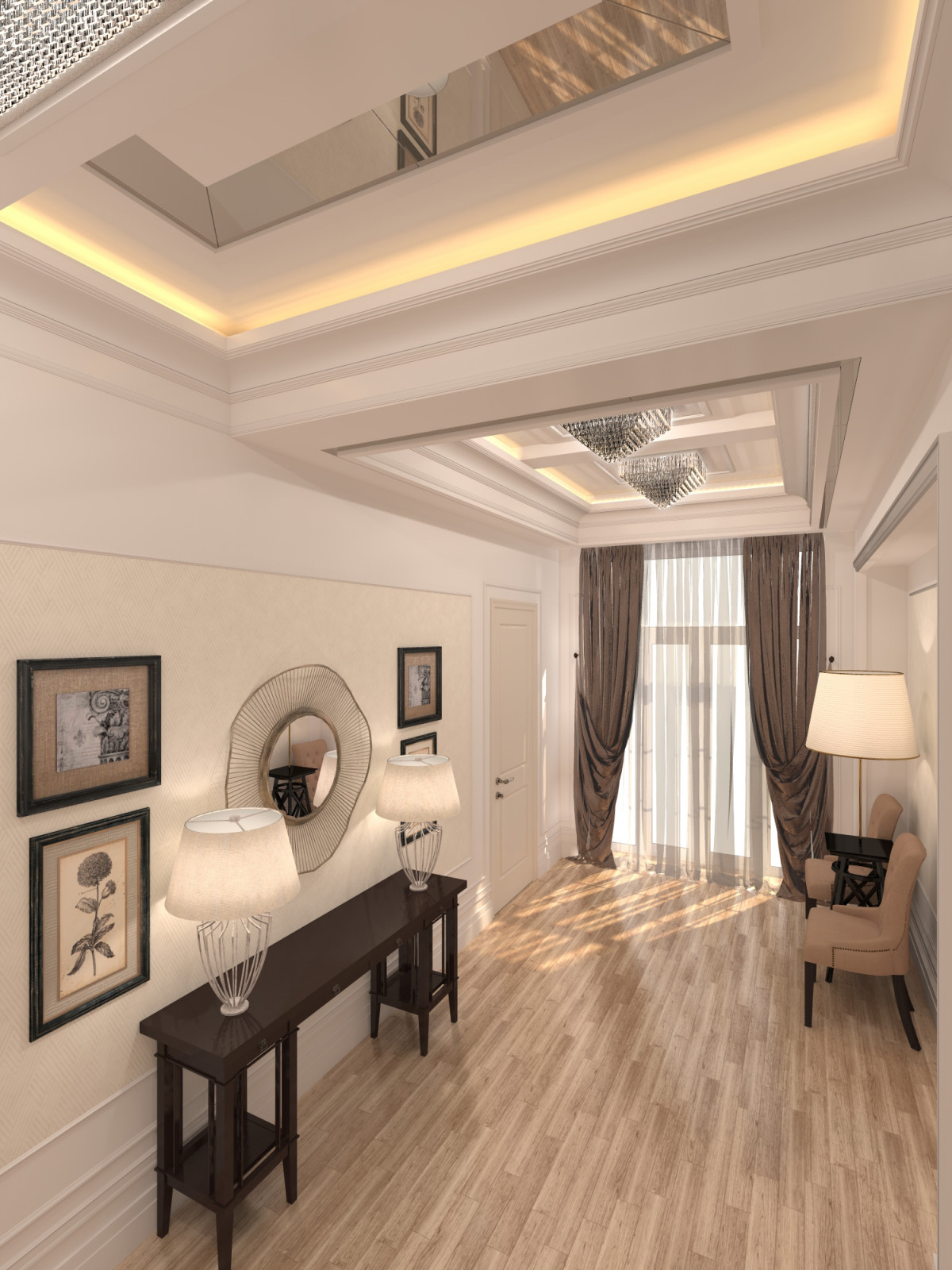 Холл 2 этажа