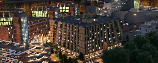 визуализация Апарт отеля