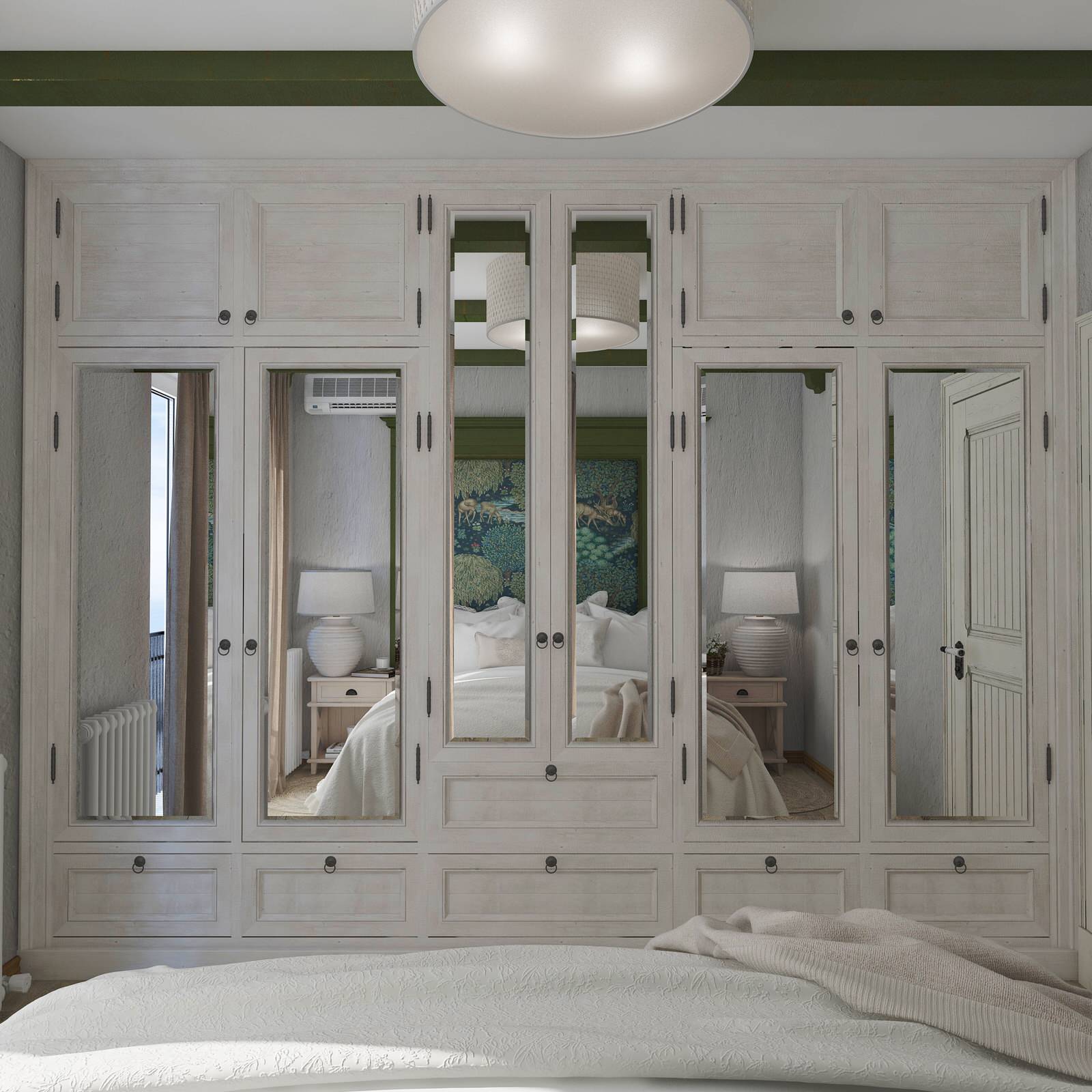 Проект квартиры в стиле Прованс (70 кв м)