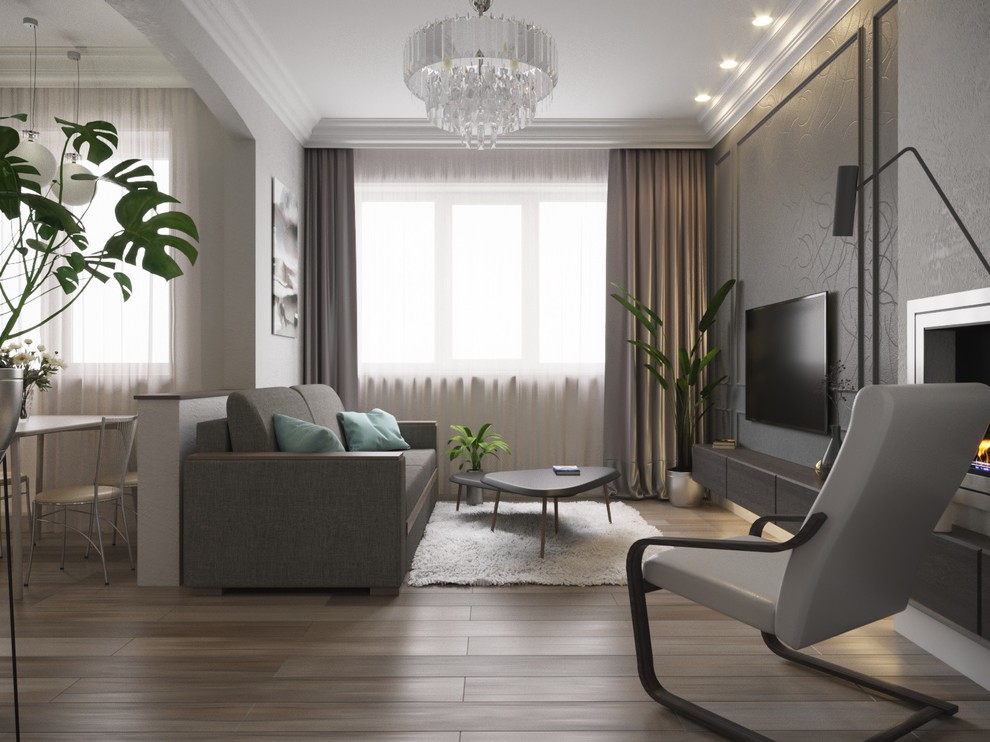 Трёхкомнатный модуль в стиле Неоклассика