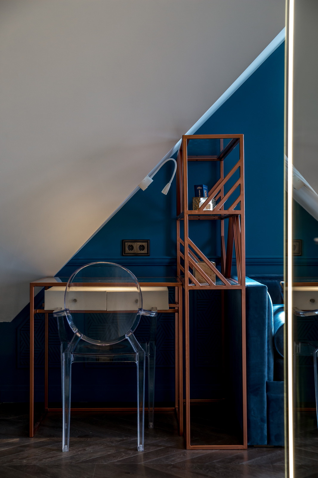 Спальня с гардеробной в Кубе