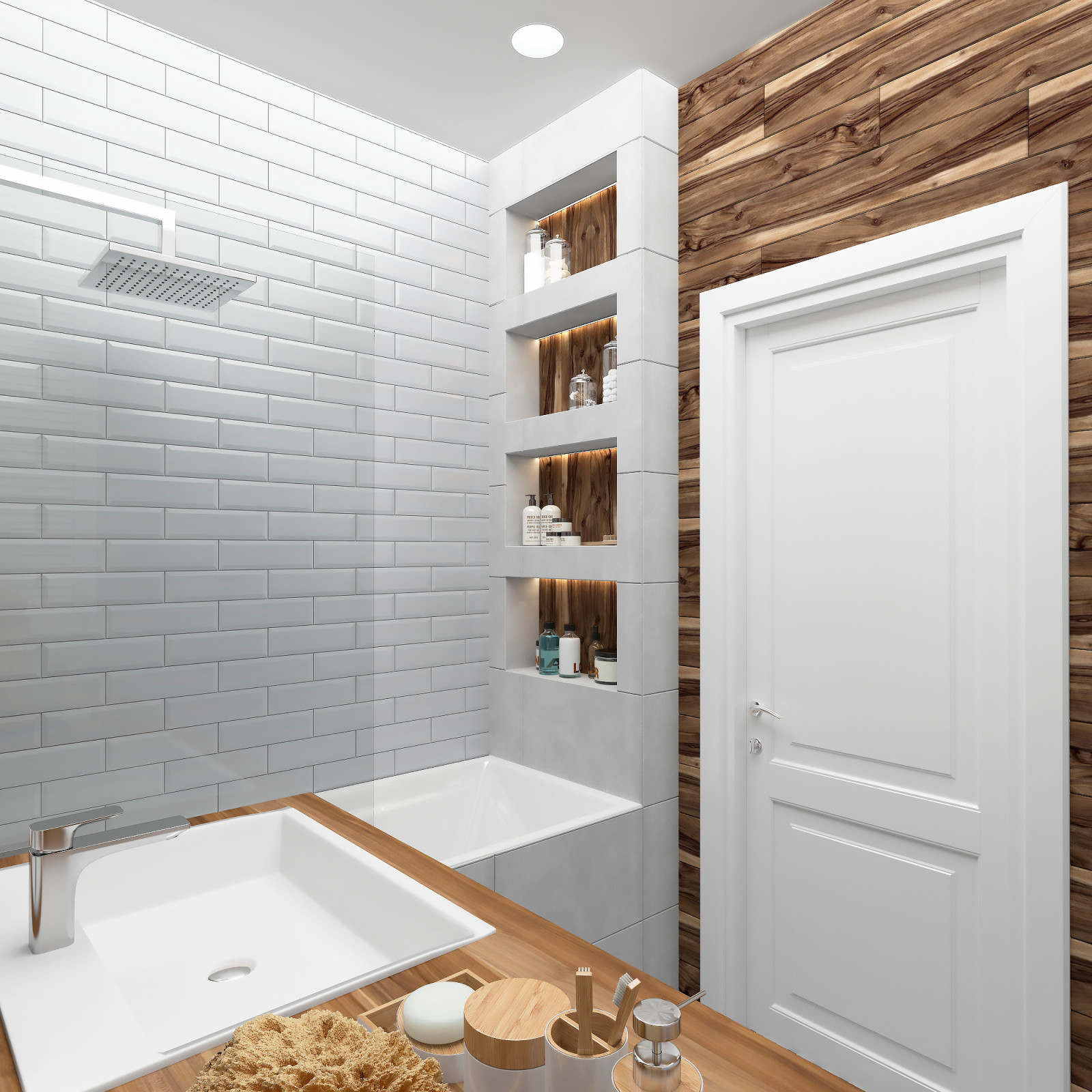 Дизайн 3-х комнатной квартиры в ЖК "Аврора-парк", г.Краснодар