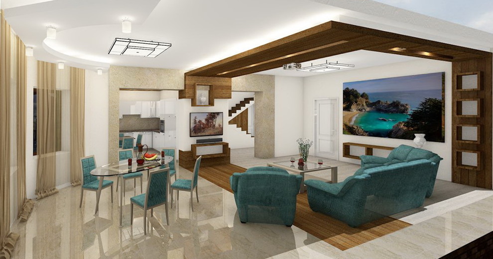 Обложка проекта: интерьер дома в Ягодном