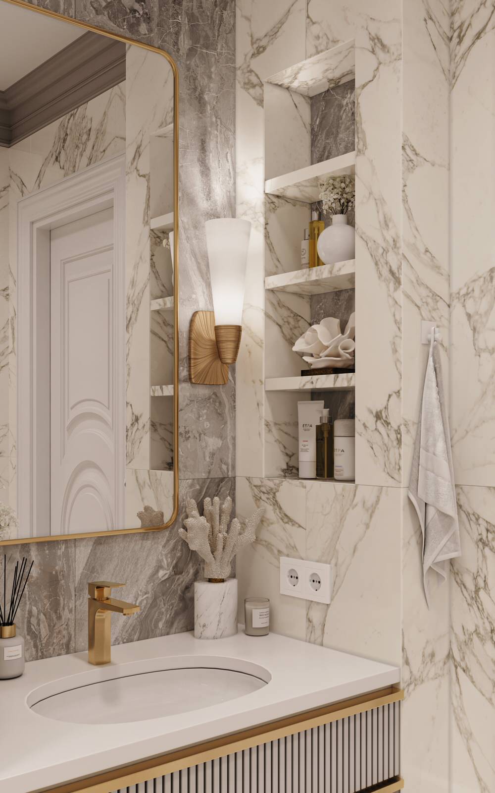 Дизайн-проект квартиры, Красный проспект