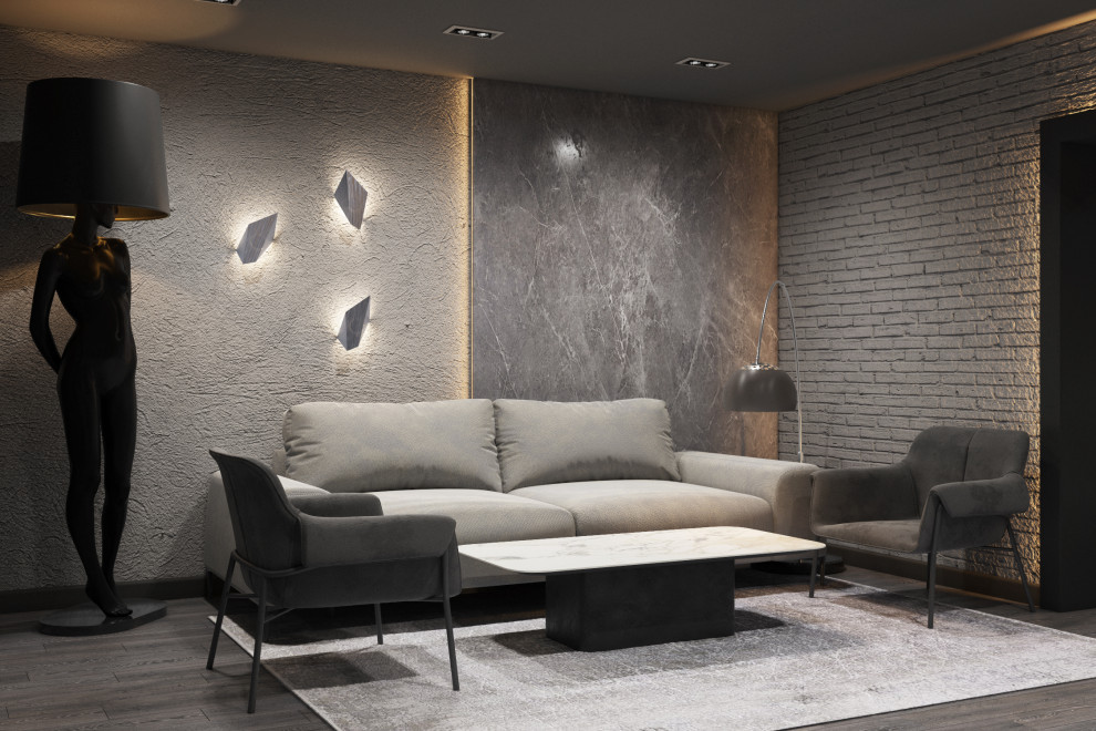 Дизайн проект подвального помещения 127м²