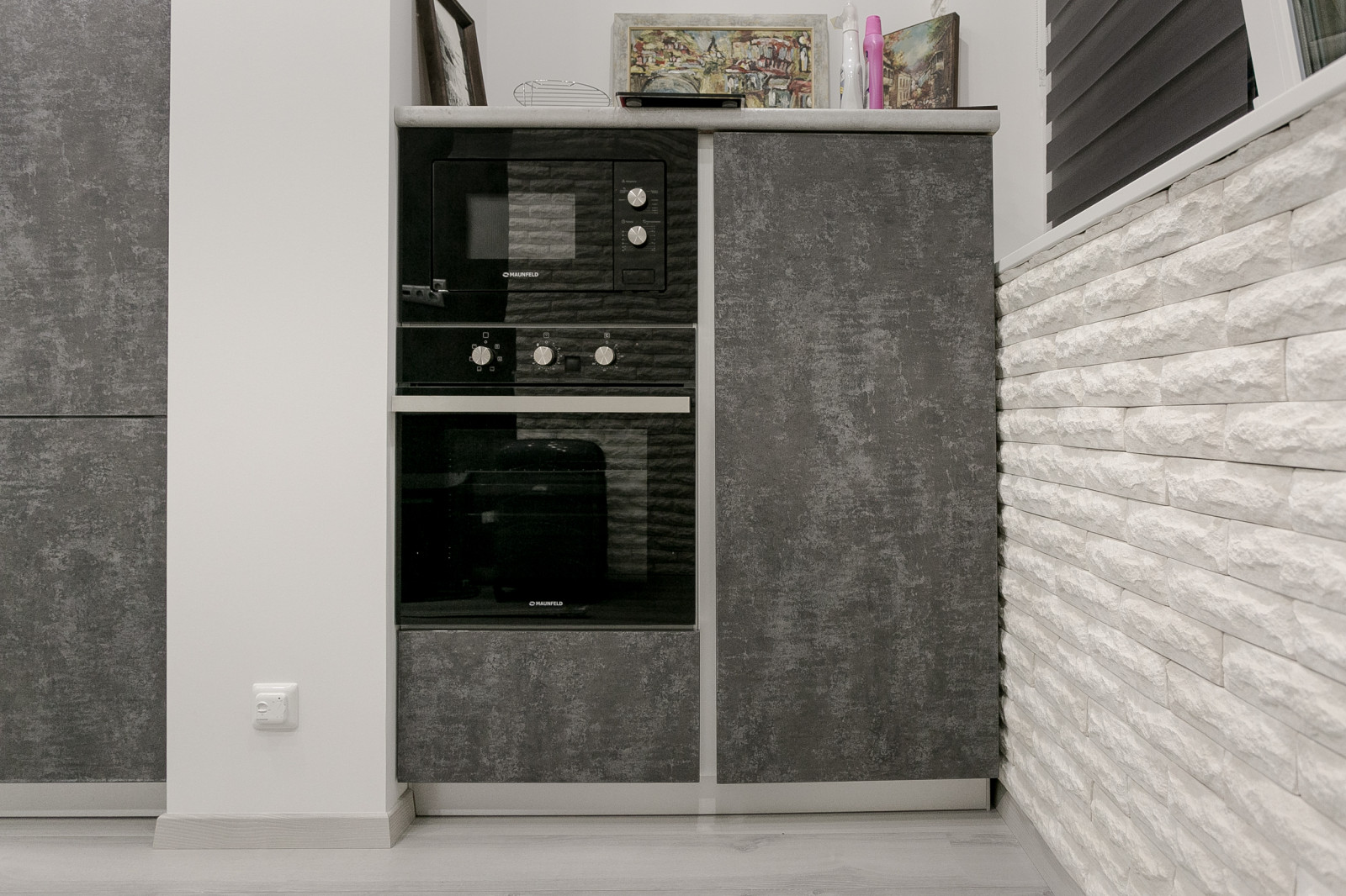 Кухня в квартире-студии