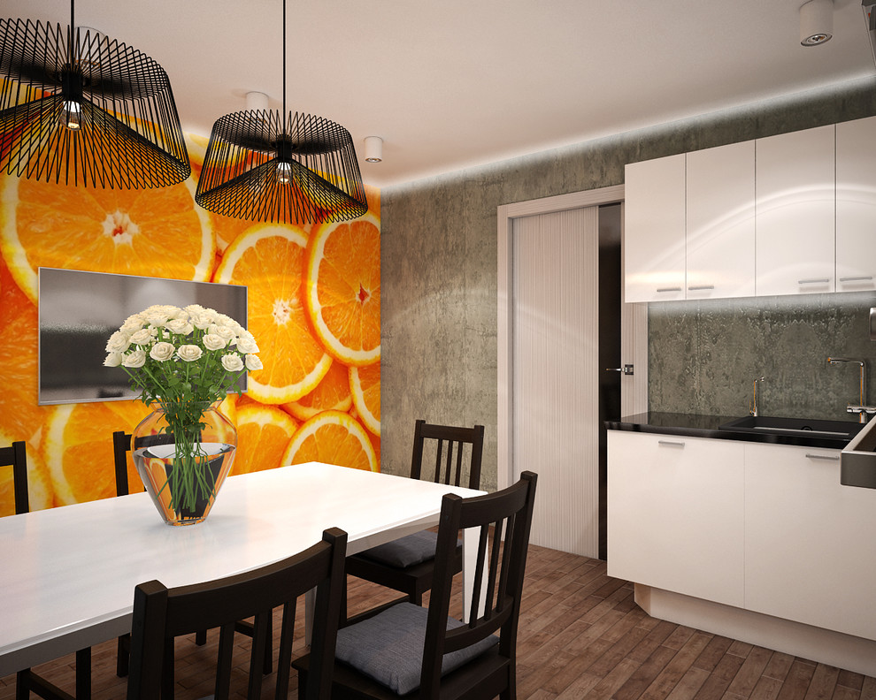 Дизайн-проект 3-х комнатной квартиры,103 м2. Стиль Современный