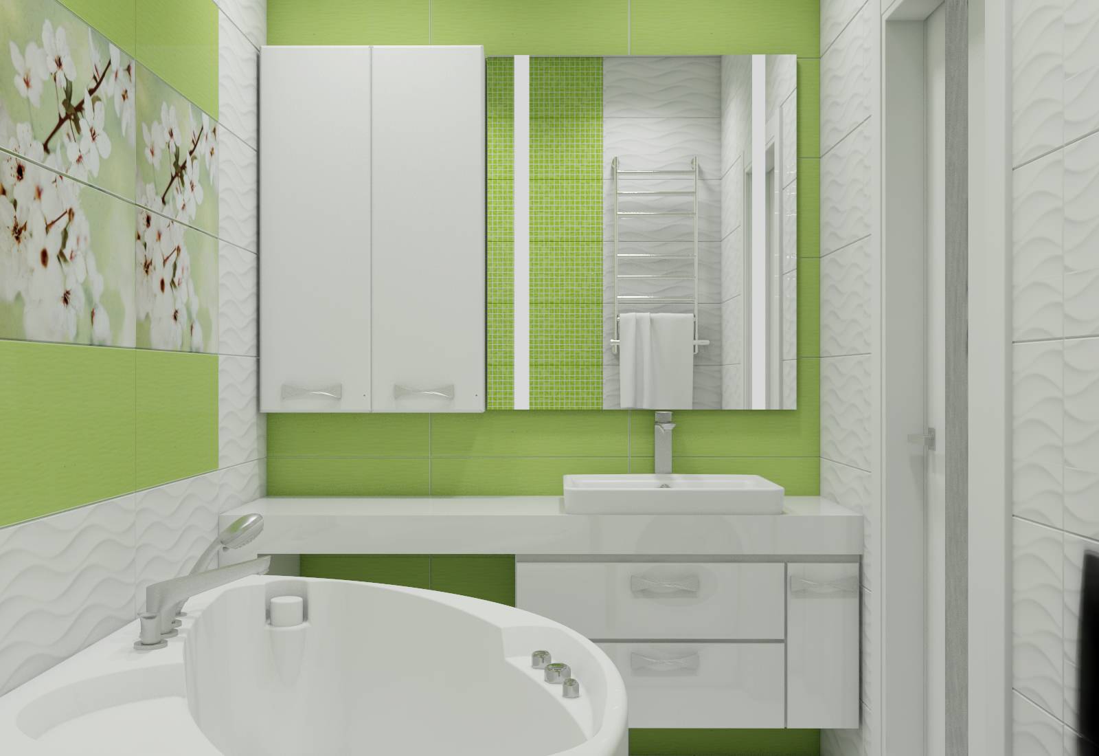 Двухкомнатная квартира в современном стиле