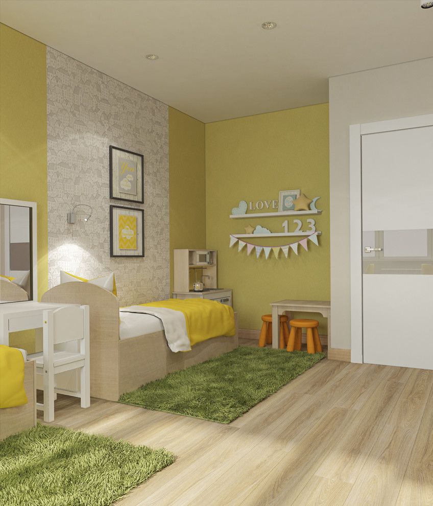 Дизайн-проект для семьи с двумя детьми