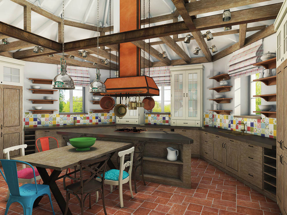 kitchen, kudinovo house