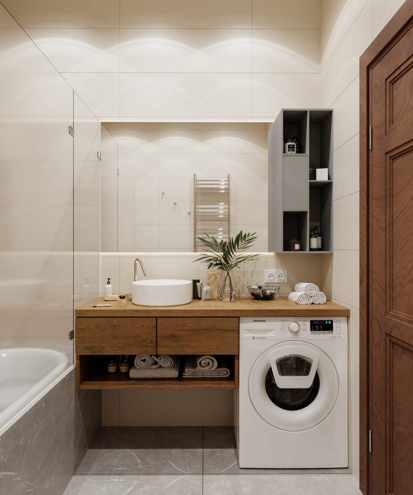 Спальня совмещенная с детской в Химках