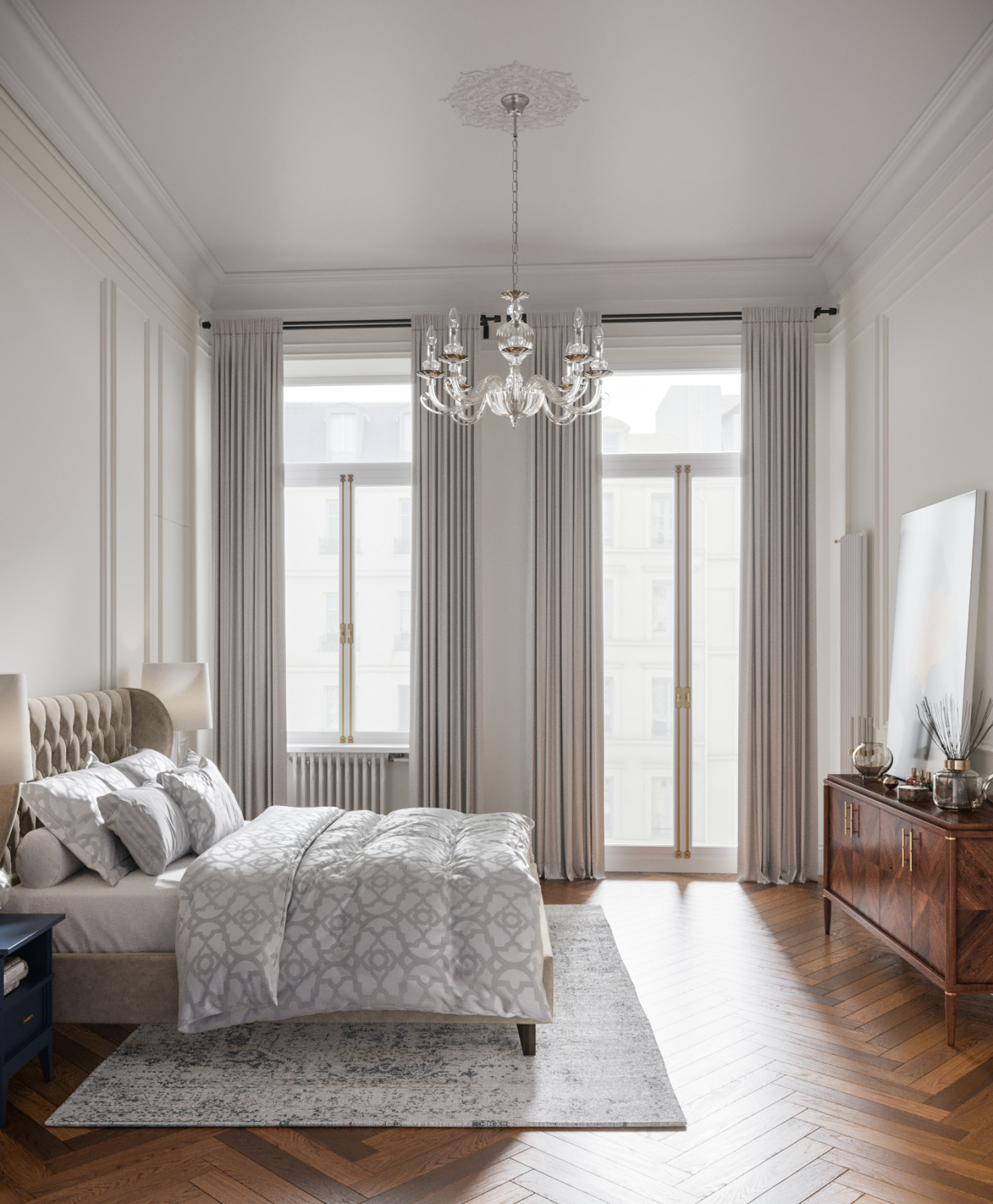 Французский стиль в доходном доме