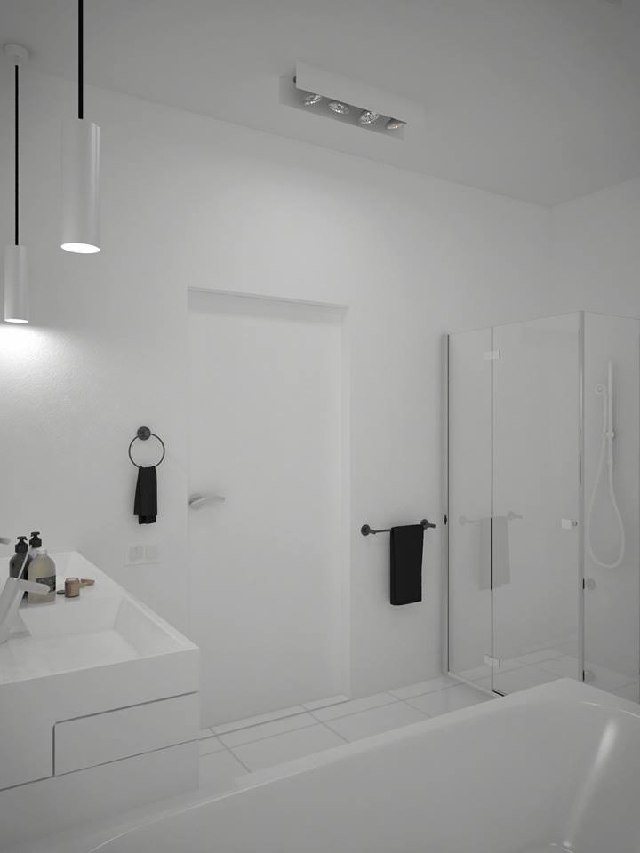 Black&White Квартира, 90 кв.м.