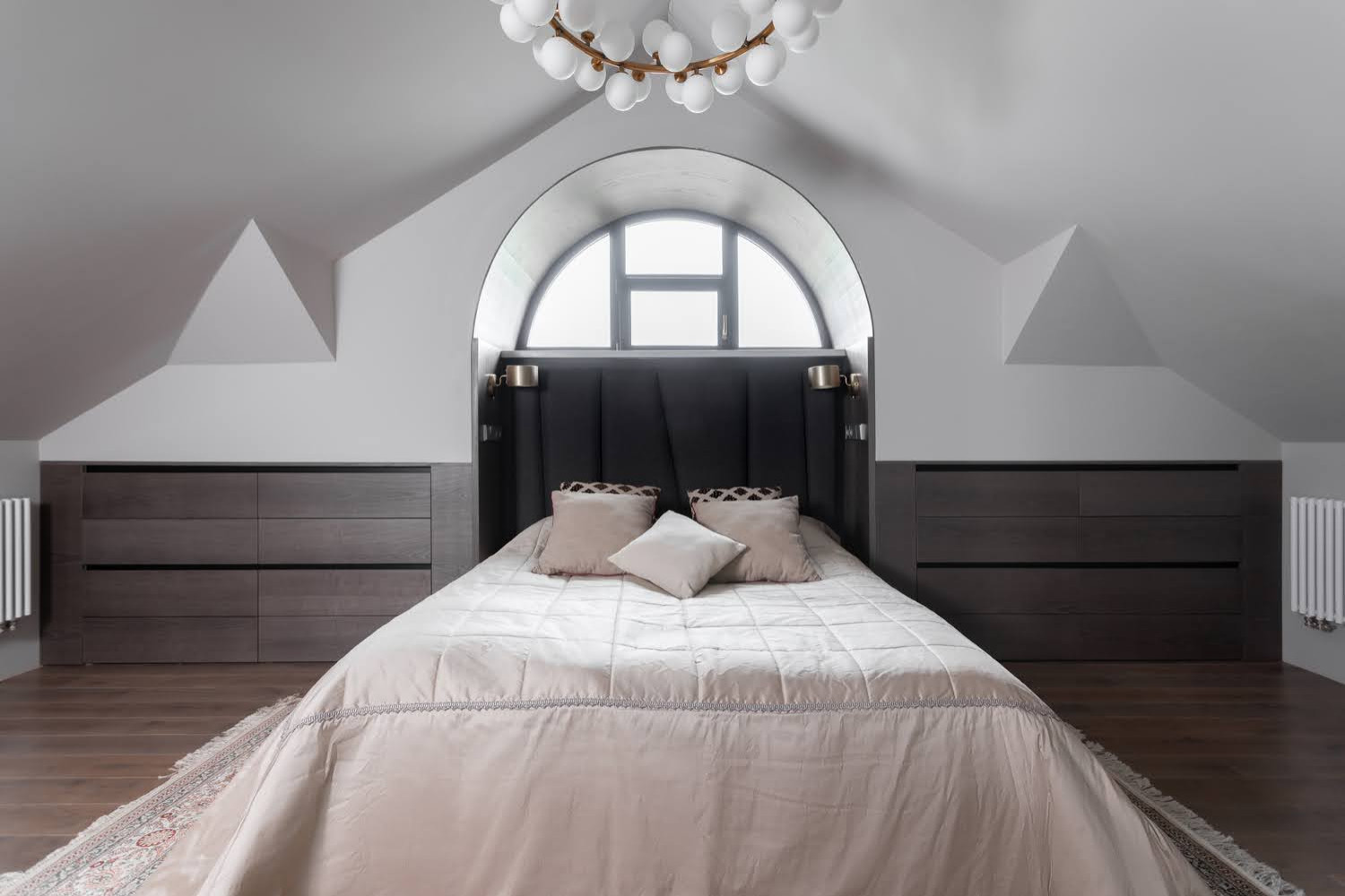 Обложка проекта: Спальня с ванной комнатой